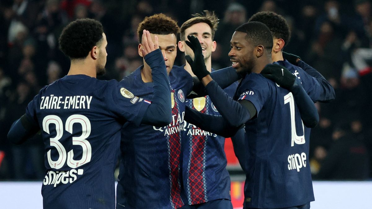 Fotbalisté Paris St. Germain získali francouzský Superpohár až v rozstřelu